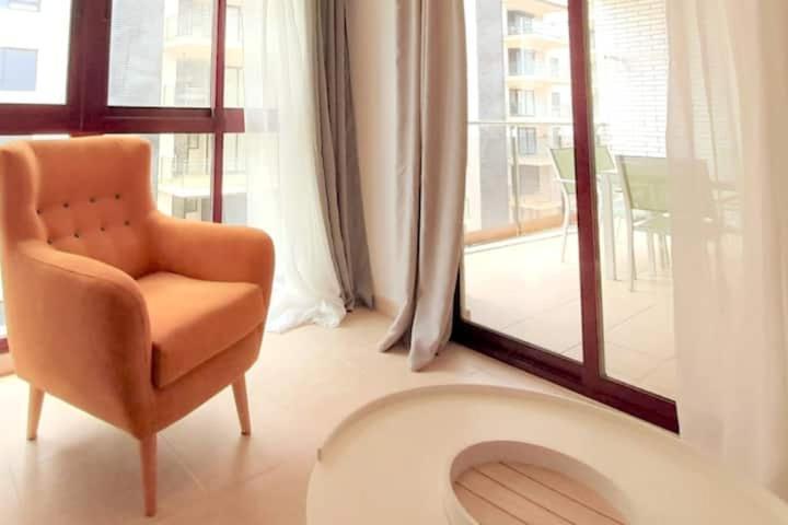 Apartamento Marina Beach 오로페사델마르 외부 사진